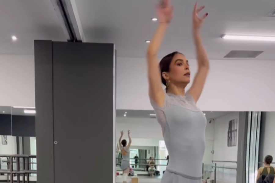 Biby Gaytán sorprende al bailar ballet y recibe elogios en redes