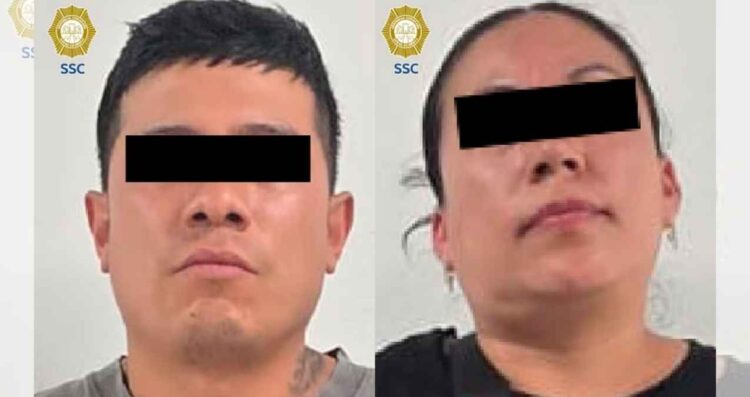 Cae pareja tras presuntamente extorsionar a un adulto mayor en Azcapotzalco, Ciudad de México