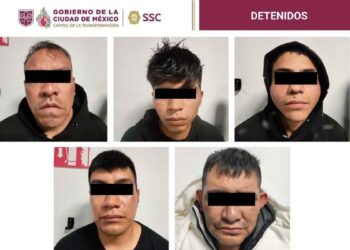Caen cinco hombres por robo de un reloj de alta gama en la alcaldía Álvaro Obregón, CDMX