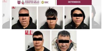 Caen cinco hombres por robo de un reloj de alta gama en la alcaldía Álvaro Obregón, CDMX