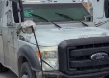 Camión de valores arrolla a adulto mayor en Matamoros, Tamaulipas