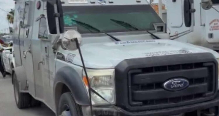 Camión de valores arrolla a adulto mayor en Matamoros, Tamaulipas
