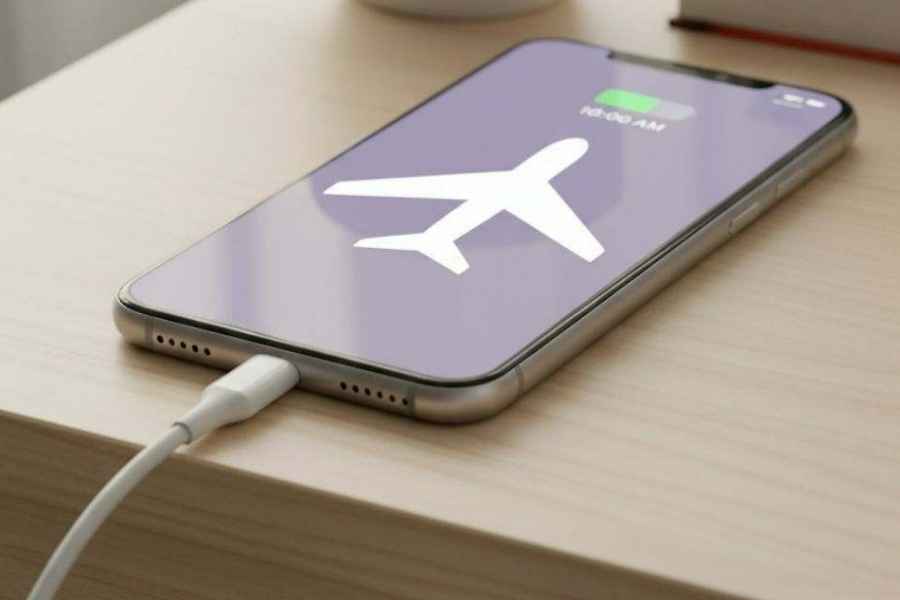 Cargar celular en modo avión