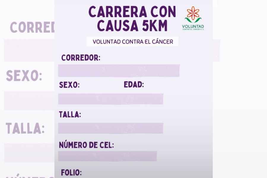 Carrera con causa busca reunir fondos para menores con cáncer en Ciudad Victoria, Tamaulipas