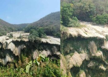Cascada de Tamul, en la región Huasteca, se queda sin agua: imágenes causan preocupación
