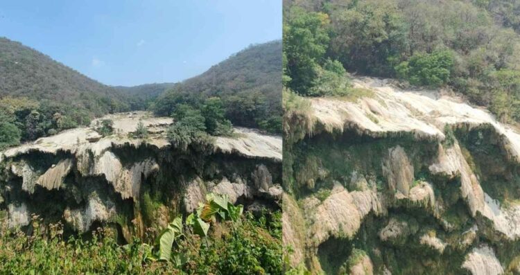 Cascada de Tamul, en la región Huasteca, se queda sin agua: imágenes causan preocupación