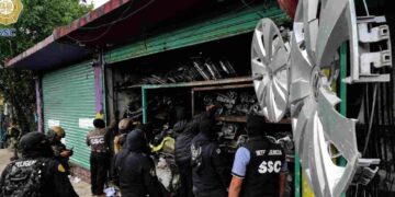 Cateos deja 11 toneladas de autopartes robadas aseguradas en Iztapalapa, CDMX