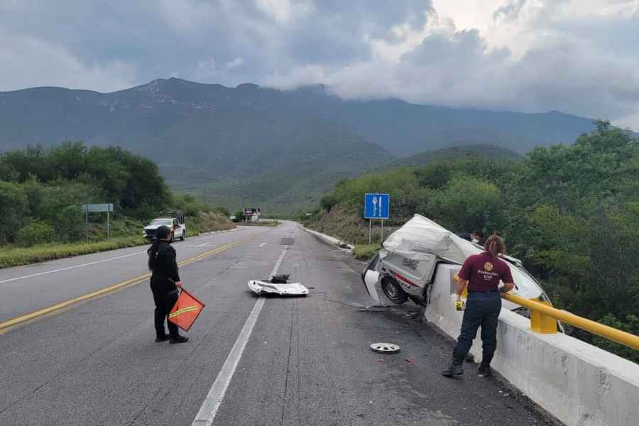 Choque mortal en Jaumave hoy (1)