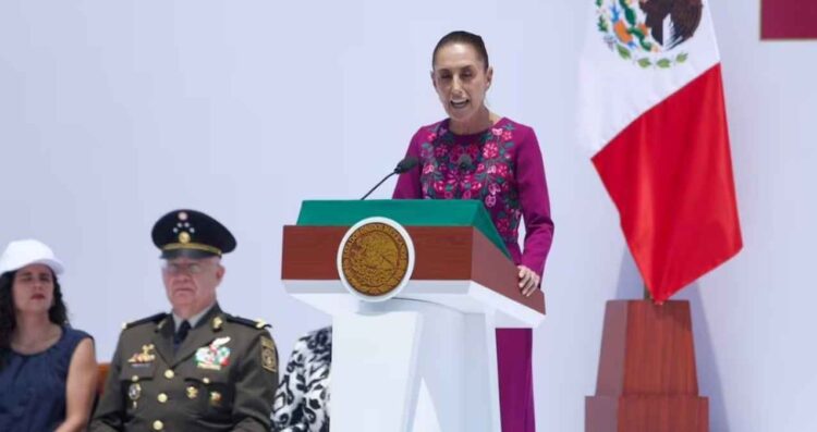 Claudia Sheinbaum cuestiona presunta injerencia de Estados Unidos en México