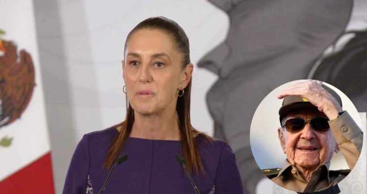 Claudia Sheinbaum se pronuncia tras imputación de EU contra Raúl Castro, expresidente de Cuba