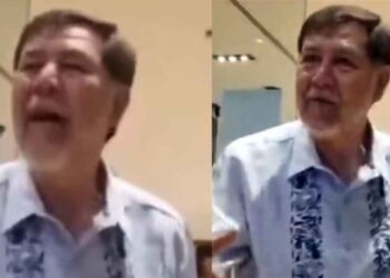Con gritos de “narco” y “ratero”, comensales interceptan a Noroña en lujoso restaurante; Video