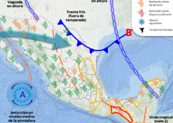 Conagua chubascos y lluvias en México