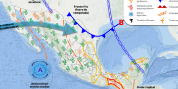 Conagua chubascos y lluvias en México