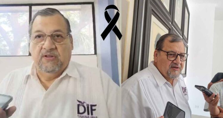 DIF Tamaulipas lamenta fallecimiento del procurador, Jorge Alberto Galván Garcé