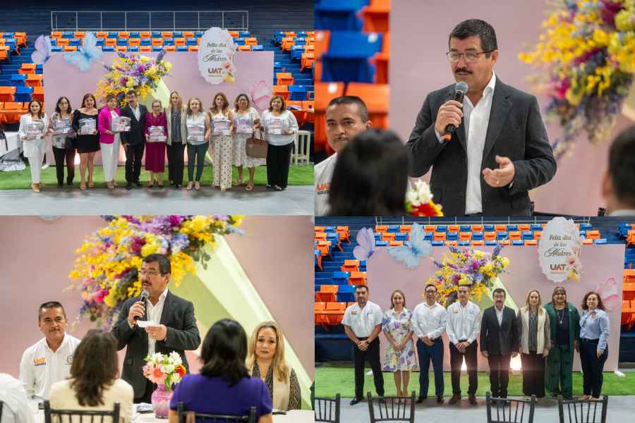 Dámaso Anaya reconoce la labor de las madres trabajadoras de la UAT