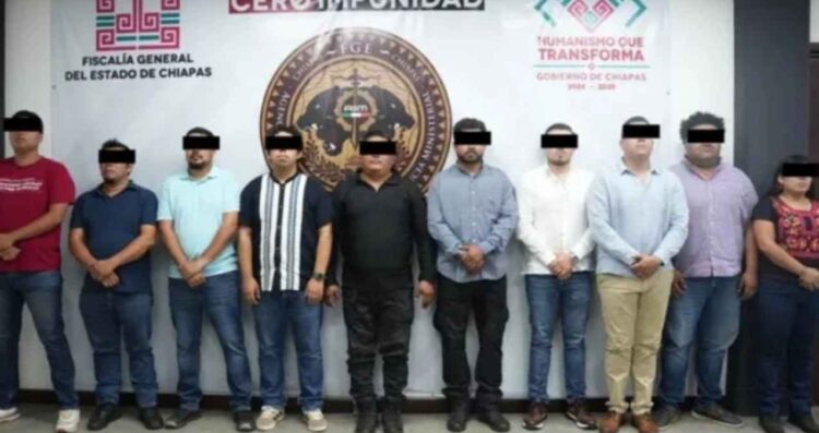 Detienen a diez servidores públicos por presunta tortura en Tuxtla Gutiérrez, Chiapas
