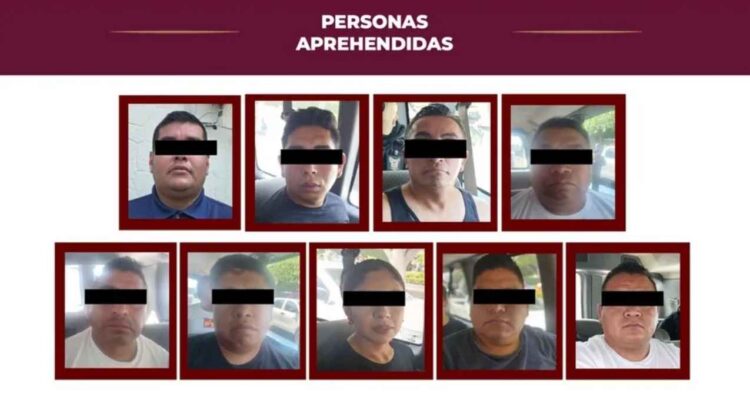 Detienen a nueve policías por presunto homicidio en Progreso de Obregón, Hidalgo