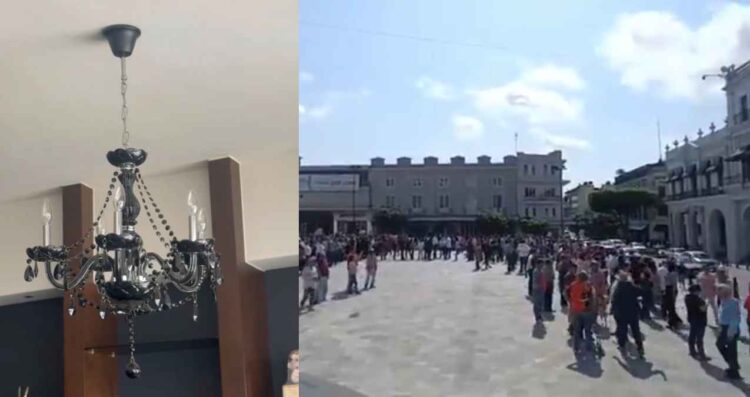 Difunden videos de cómo se vivió el sismo en Oaxaca y CDMX