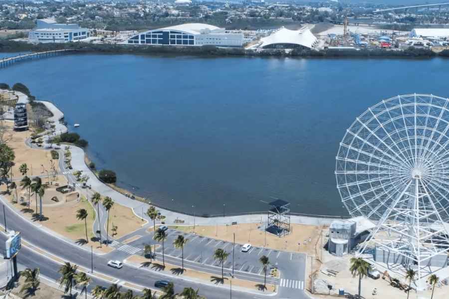 Dirección de Vía Pública defiende vigilancia en Laguna del Carpintero de Tampico, Tamaulipas