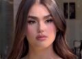Emily Álvarez sorprende como modelo con elegante vestido en Jalisco