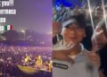 Enrique Iglesias sorprende a policía con beso tras concierto en Tabasco