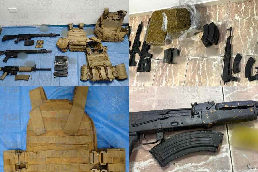 FGR y SSPC detienen a 8 probables implicados en la muerte de un elemento de Protección Federal en Matamoros, Tamaulipas