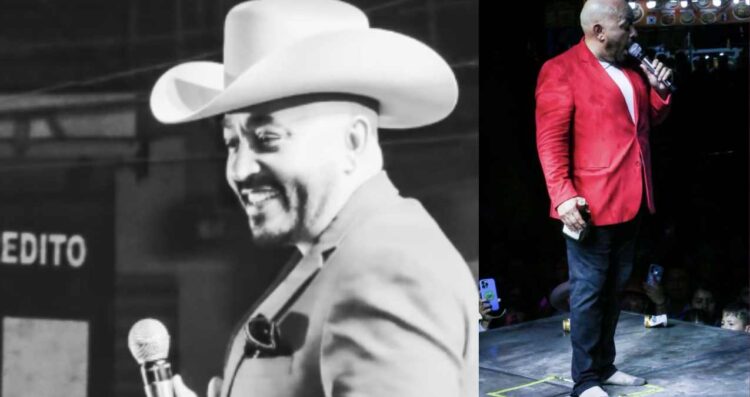 Fan le roba las botas a Lupillo Rivera durante concierto en Chiapas