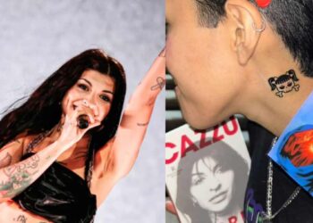 Fans convierten a Cazzu en “santa” durante el Latinaje Tour