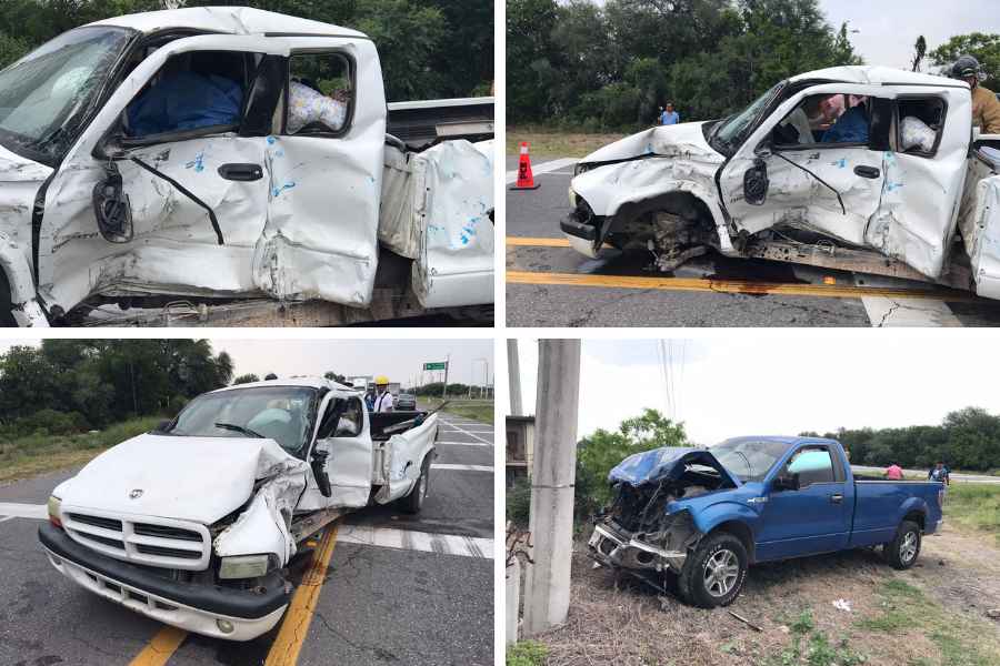 Fatal encontronazo en la Victoria a Matamoros (1)
