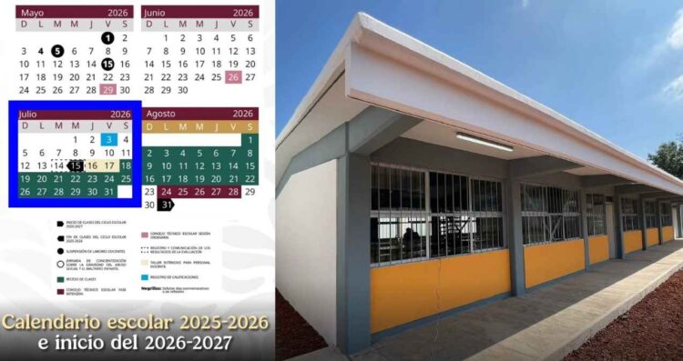 Fin de clases SEP 2026 México