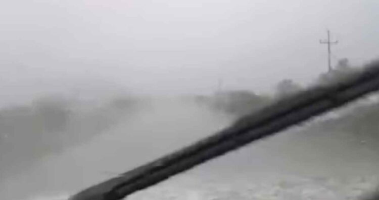 Fuerte lluvia en La Soledad