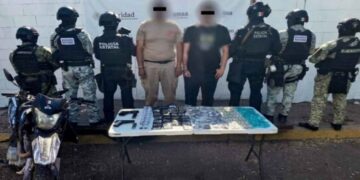 Fuerzas de seguridad aseguran armas, droga y equipo táctico en municipios de Sinaloa