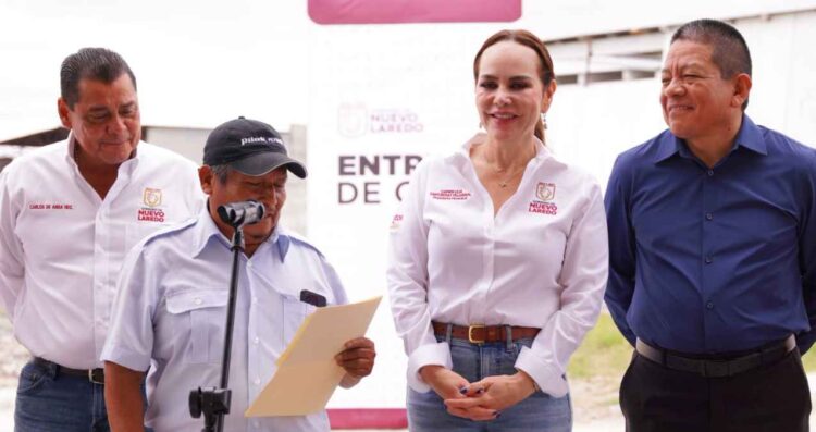 Gobierno de Nuevo Laredo pavimentación
