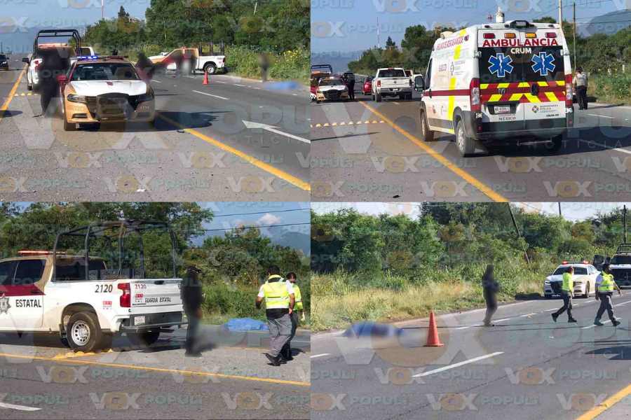 Hombre muere atropellado en carretera de Ciudad Victoria, Tamaulipas