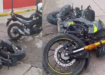 motociclista accidente Centro El Mante