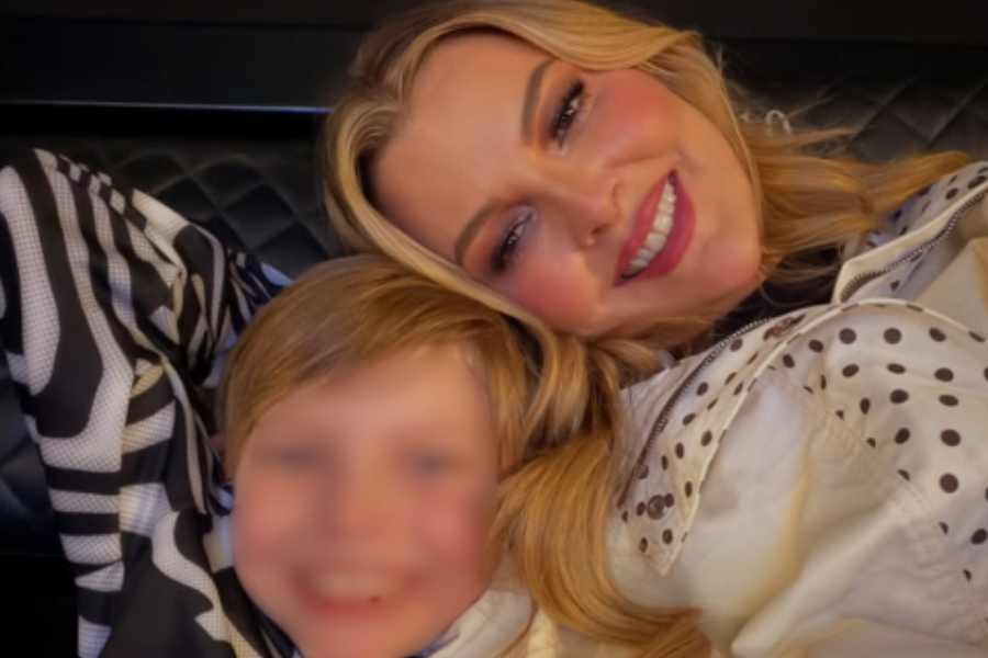Julián Gil reacciona a fotos falsas con su hijo Matías