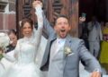 Karla Díaz y Daniel Dayz celebran su boda religiosa en San Miguel de Allende