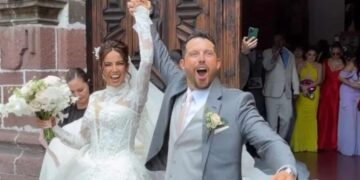Karla Díaz y Daniel Dayz celebran su boda religiosa en San Miguel de Allende