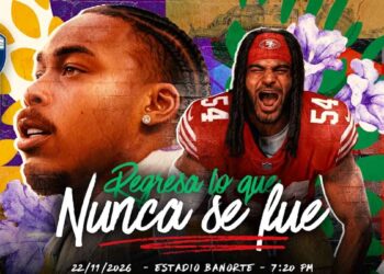 La NFL vuelve a México con duelo estelar entre los San Francisco 49ers vs Minnesota Vikings