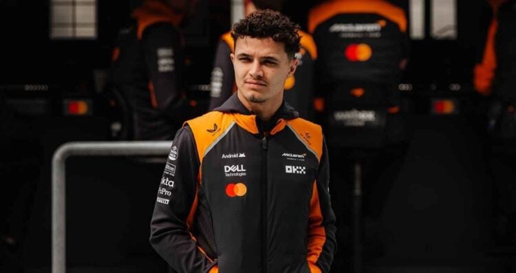 Lando Norris batería
