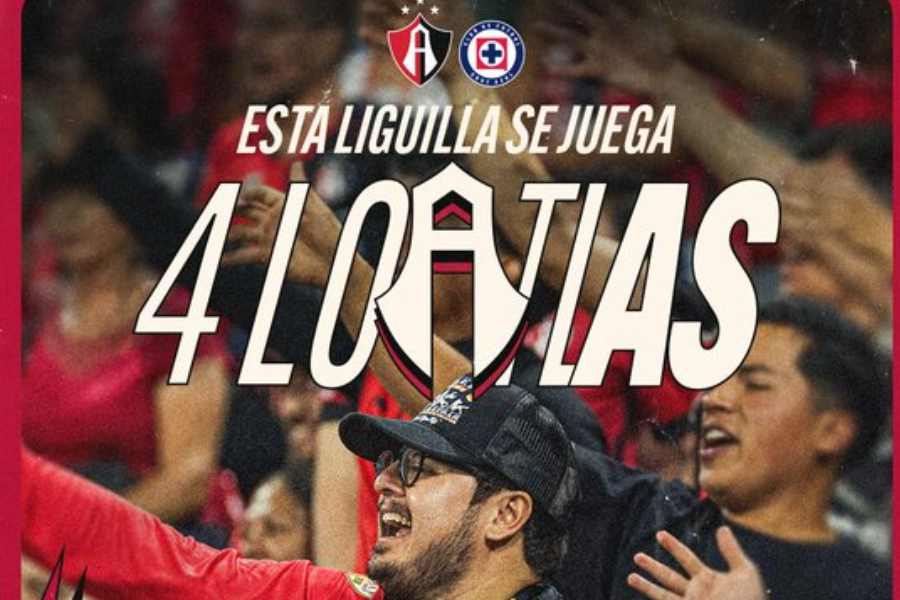 Atlas y Cruz Azul partido de IDA de los Cuartos de Final 2026