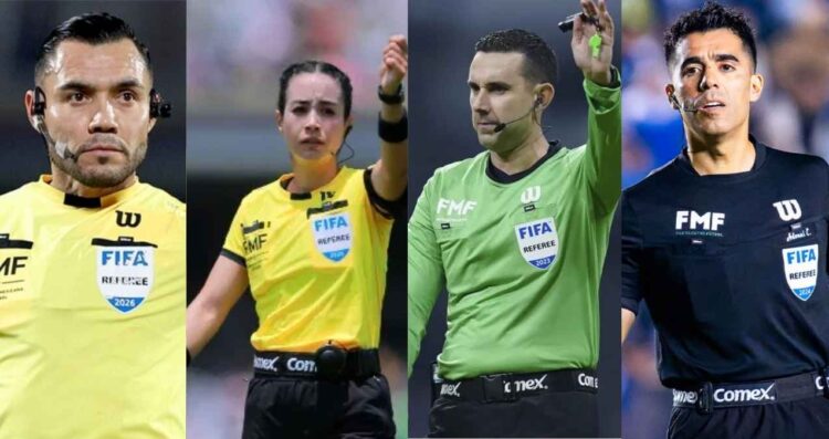 arbitros vuelta Cuartos