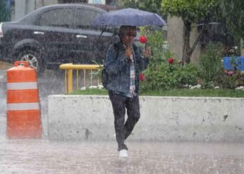 Lluvias viernes México