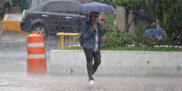 Lluvias viernes México