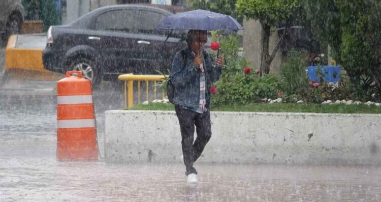 Lluvias viernes México