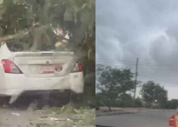 Lluvias y fuertes vientos provocan afectaciones en distintos sectores de Reynosa, Tamaulipas