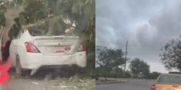 Lluvias y fuertes vientos provocan afectaciones en distintos sectores de Reynosa, Tamaulipas