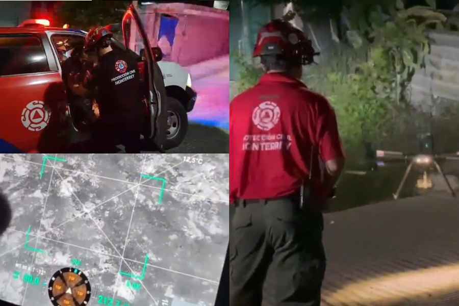 Localizan con vida a adulta mayor tras extraviarse en el Cerro del Topo Chico en Monterrey, NL