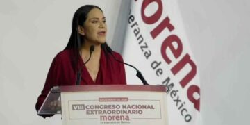 “Los corruptos no tienen cabida”, afirma Ariadna Montiel como nueva presidenta nacional de Morena