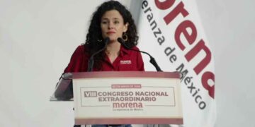 Luisa María Alcalde cierra su etapa en Morena con llamado a respaldar a Sheinbaum